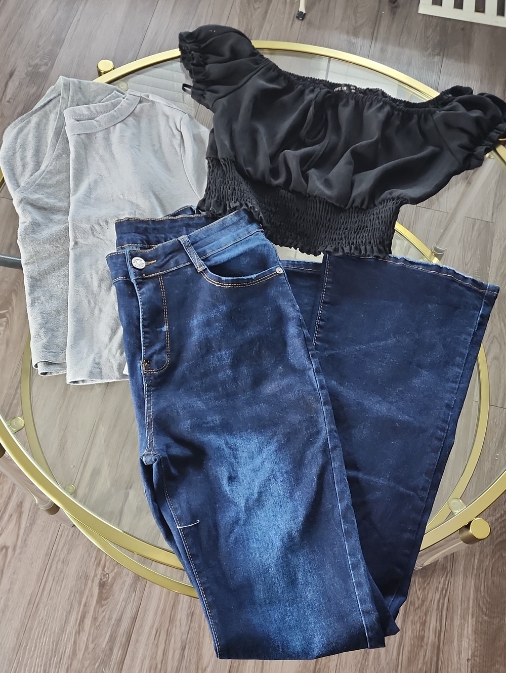 SHEIN Black Elastic Waist Pull-On Shorts